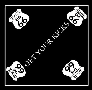 Get Your Kicks On Route 66 Bandana