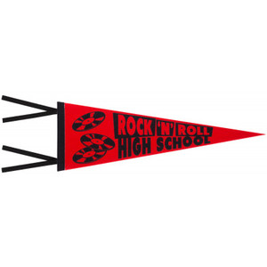 Sourpuss Rock N Roll High School Pennant