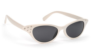 Products: Cateye Sunglasses – White