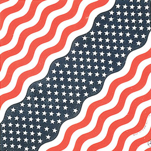 Stars & Stripes Wavy Bandana
