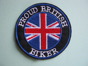 Products: Proud British Biker Patch
