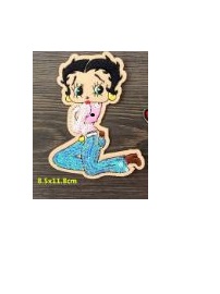 Betty Boop Iron on Patch – Jeans
