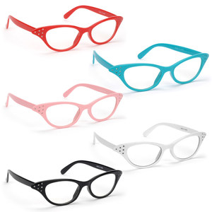 Cat Eye Glasses – Turquoise