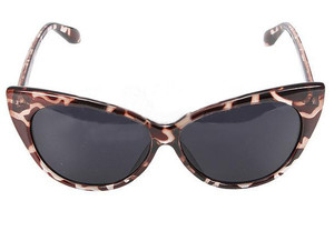 Cat Eye Sunglasses-Brown Turtle