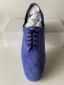 Mens ” Blue Suede Shoes ” Royal