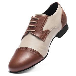 Miguel Men’s Shoes – Brown/Beige