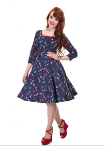 Mainline Willow Paper Pin-up Doll Dress