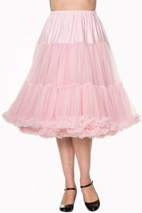 Banned Retro – Double Layer Fluffy Petticoat – Light Pink