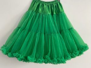 Soft N Fluffy Nylon Petticoat – Kelly Green 55cm
