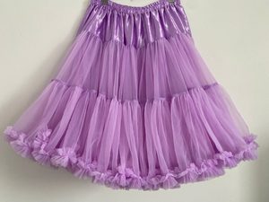 Products: Soft N Fluffy Nylon Petticoat – Lilac 55cm