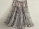 So Soft Nylon Single Petticoat Grey 65cm