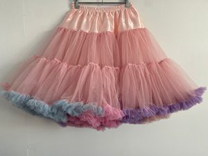 Products: Soft N Fluffy very full Nylon Petticoat – Multi Colour 55cm