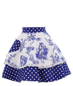 Products: Let Them Eat Cake Royal Blue Hostess Apron