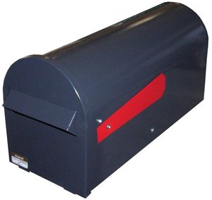 Small Round Rural Letterbox - Powder Coated Letterboxes, Mailboxes, Multiunit Letterboxes NZ