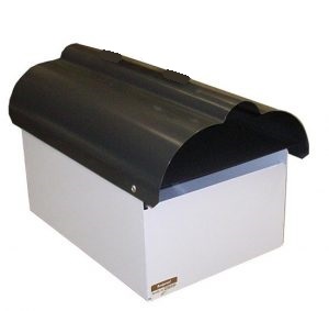 Scallop Top (No Scroll)- Metal Letterbox Letterboxes, Mailboxes, Multiunit Letterboxes NZ