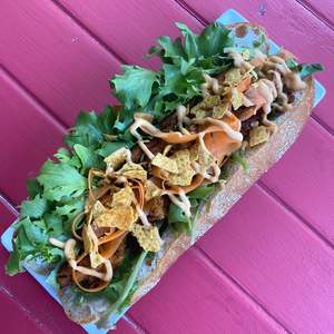 Savoury Cafe Food: Cajun Chicken Baguette