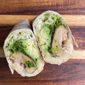 Chimichurri Not Chook Burrito