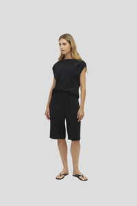 Juliette Hogan Koa Short (Luxe Suiting)  Black
