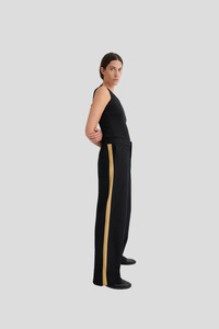 Bottoms: Kowtow Tux Pant - Black Driftwood