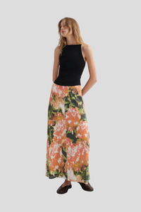 Bottoms: Kowtow Montage Skirt - Flower Book