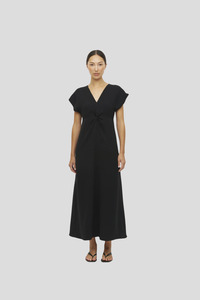 Juliette Hogan Tove Dress (Luxe Suiting)  Black