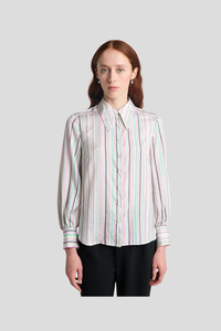 Sunglasses Copy: Twenty-Seven Names Read Between the Lines Shirt - Mulitistripe