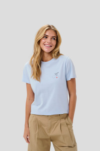 Sunglasses Copy: Saint Tropez Patrine Tee - Ice