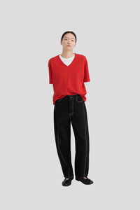Kowtow Unity Tee - Poppy Red