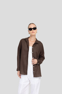 Blak Defiant Shirt - Chocolate