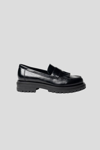 La Tribe: La Tribe Tassel Loafer - Black