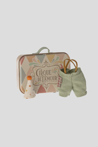 Maileg: Maileg Clown Clothes in Suitcase (For Little Brother Mouse)