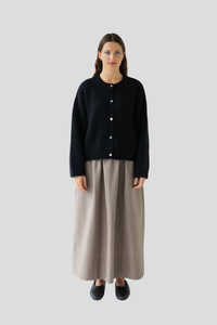 Sophie Alpaca Blend Cardigan - Black