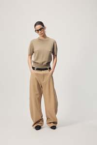 Gregory Farrah Jumper AW26 - Smokey Taupe