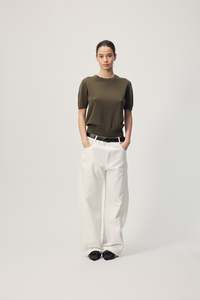Gregory Farrah Jumper AW26 - Dark Khaki