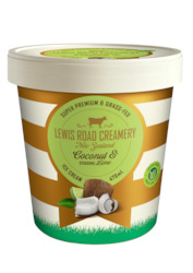 Ice Cream: Coconut & Gisborne Lime