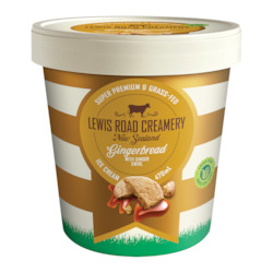 Gingerbread with Ginger Swirl