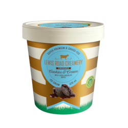 Ice Cream: Crushed Cookies and Cream