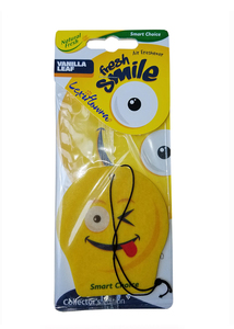 Vanilla Leaf – Smiley Card Air Freshener – Lexiflowra
