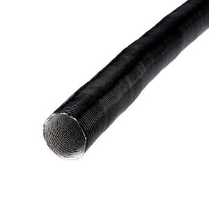 Air Intake Hoses: Air Intake Hose Black Ø 25mm - 0.6m