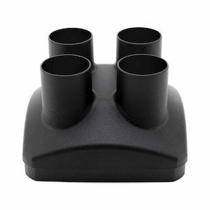 Air Outlet Hoods: Air Outlet Hood Ø 4x43mm - 5kW Plastic Case