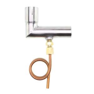 Drains Water Traps Exhaust: Elbow with Condensation Drain / Water Trap F/M Ø 24mm