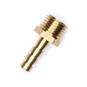 Hose Barb 1/4" Male Thread / Ø 6mm