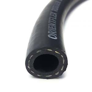 Hoses: Fuel Hose Flexible - Reinforced Rubber Black ID-Ø 3mm / OD-Ø 9.5mm