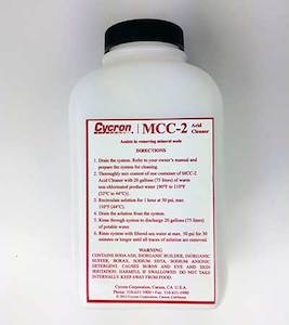 Watermaker Consumables: PARKER - SEA RECOVERY Cleaning Chemicals MCC-2 Acid Cleaner