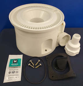 DOMETIC SANITATION, BASE ASSY WHITE KIT ORBIT 7000