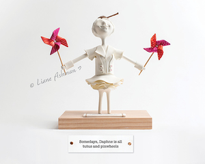 Products: Print: Somedays, Daphne is all tutus and pinwheels