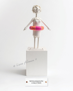 Print: Sylvie prepares for a leap of faith