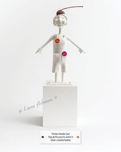 Products: Print: Violet finds her big-girls pants aren’t that comfortable