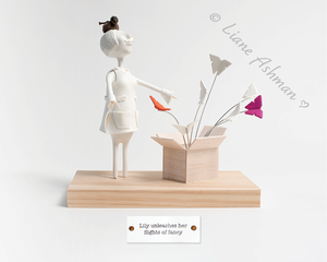 Products: Print: Lily unleashes her flights of fancy