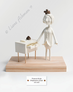 Products: Print: Francis finds fragments of her old self
